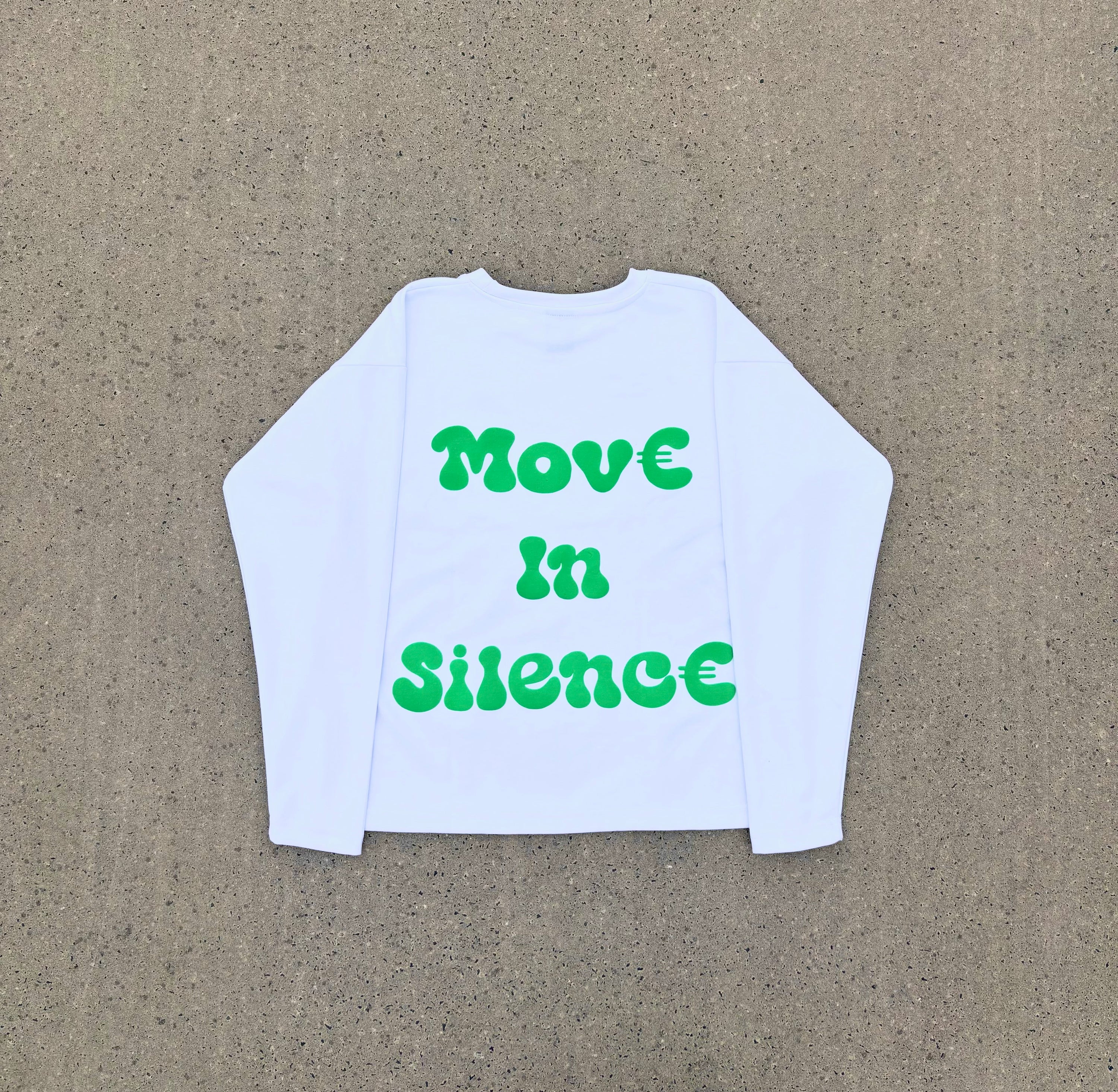 Longsleeve (white & green)