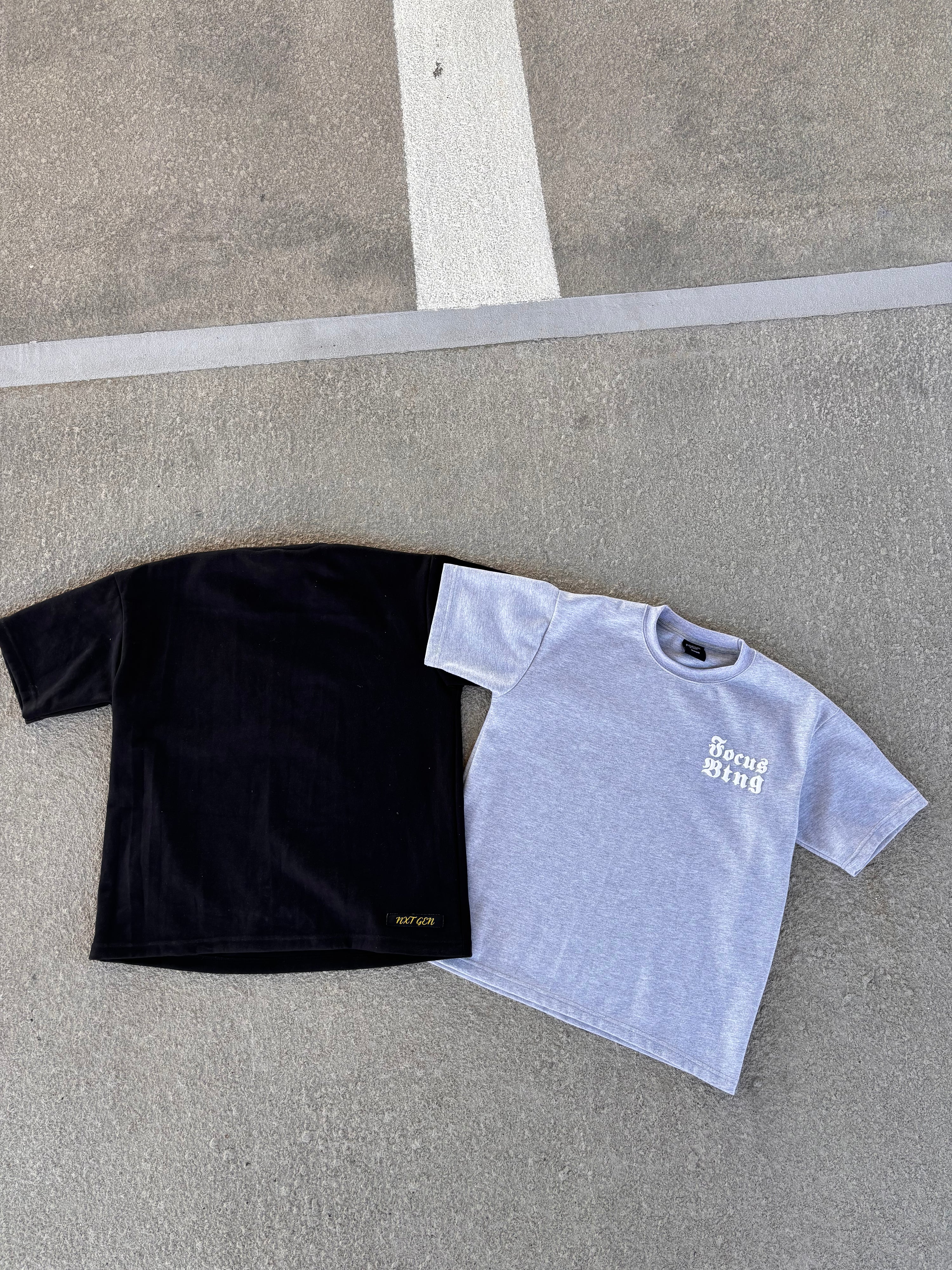 FOCUS “OUTSIDE” TEE (Black)