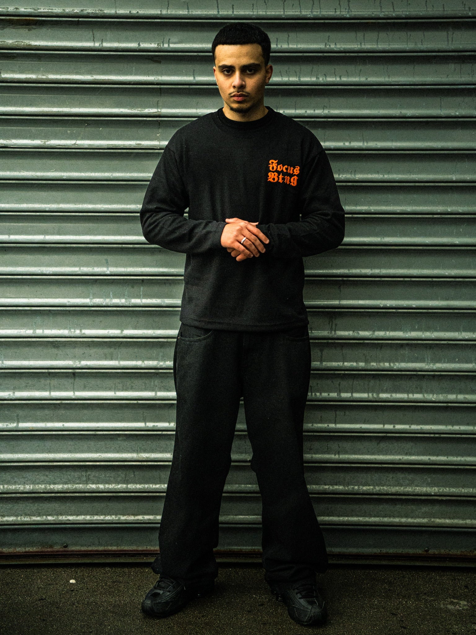 Longsleeve (black & orange)