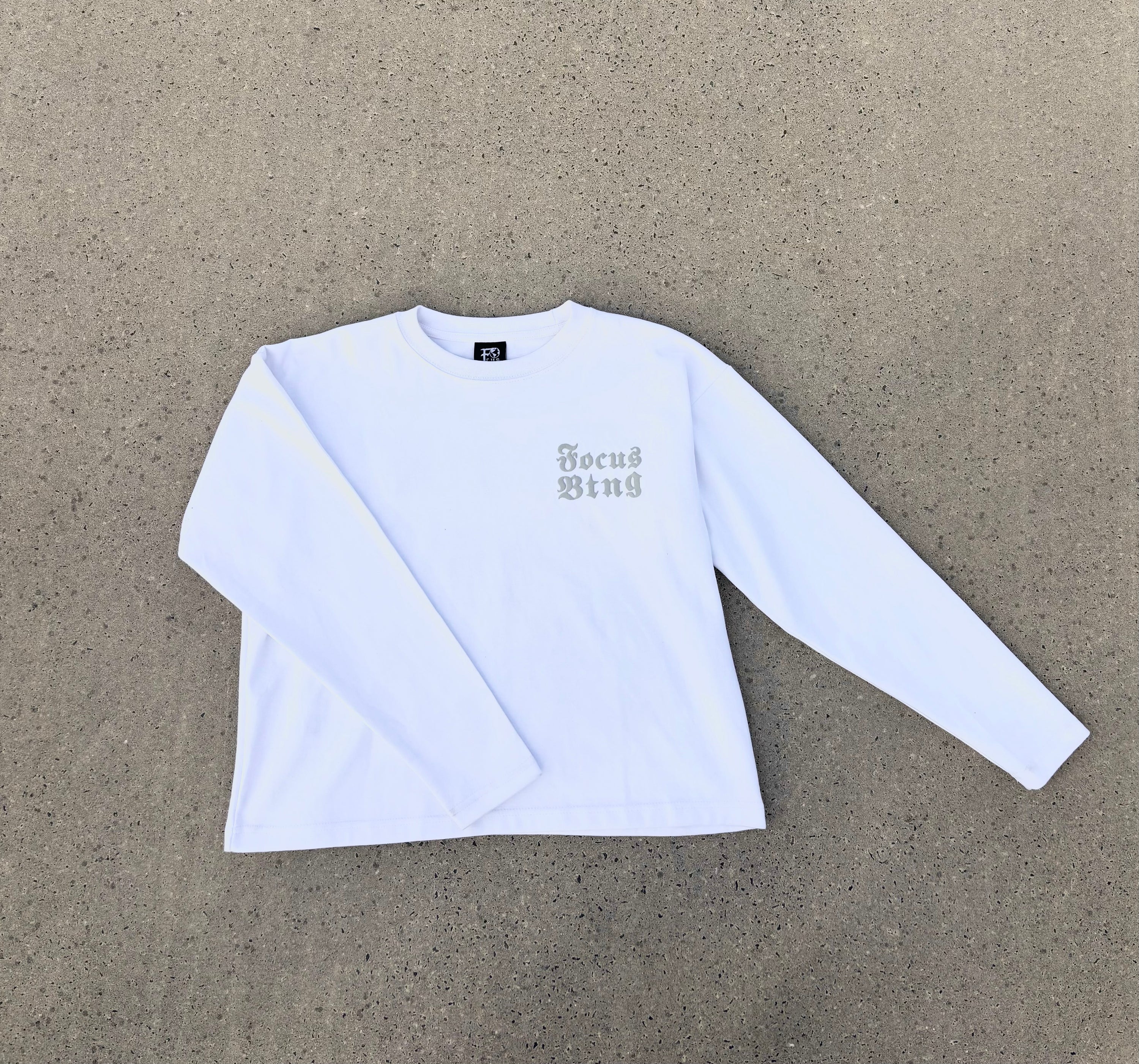 Longsleeve (white & grey)
