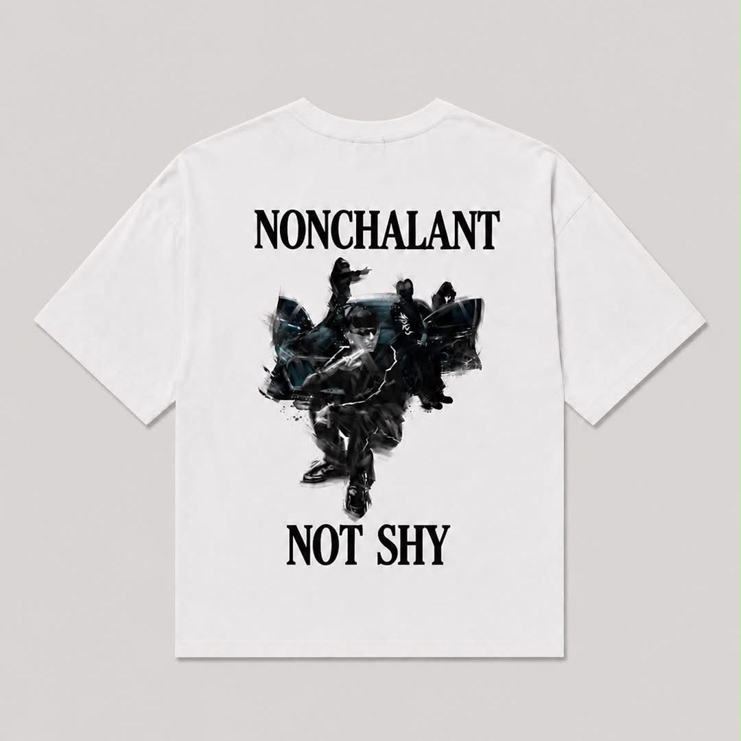 NOT SHY T-SHIRT (WHITE)