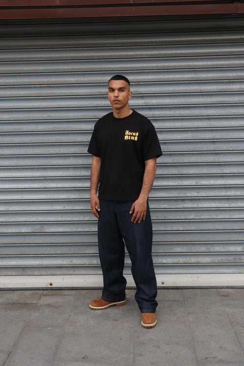 FOCUS “OUTSIDE” TEE (Black)