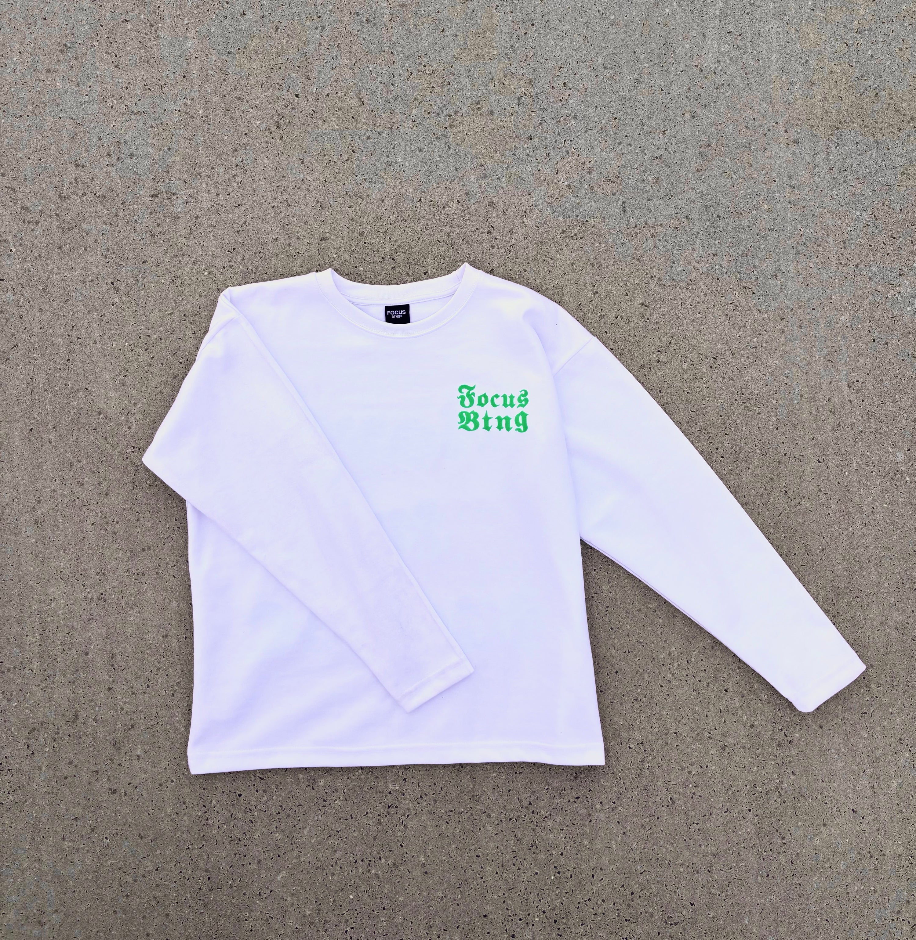 Longsleeve (white & green)