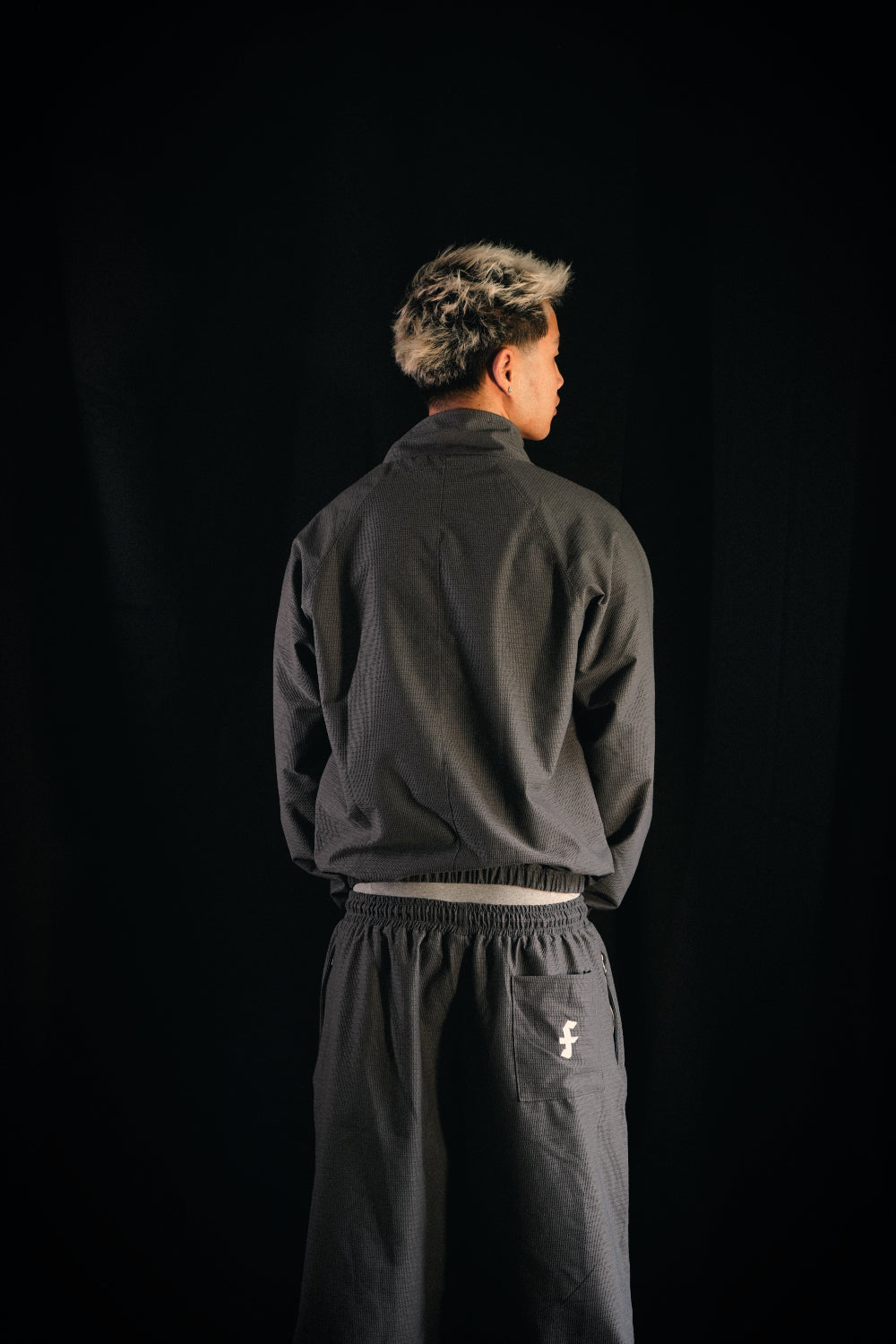 GREY RIPSTOP TRACKIE